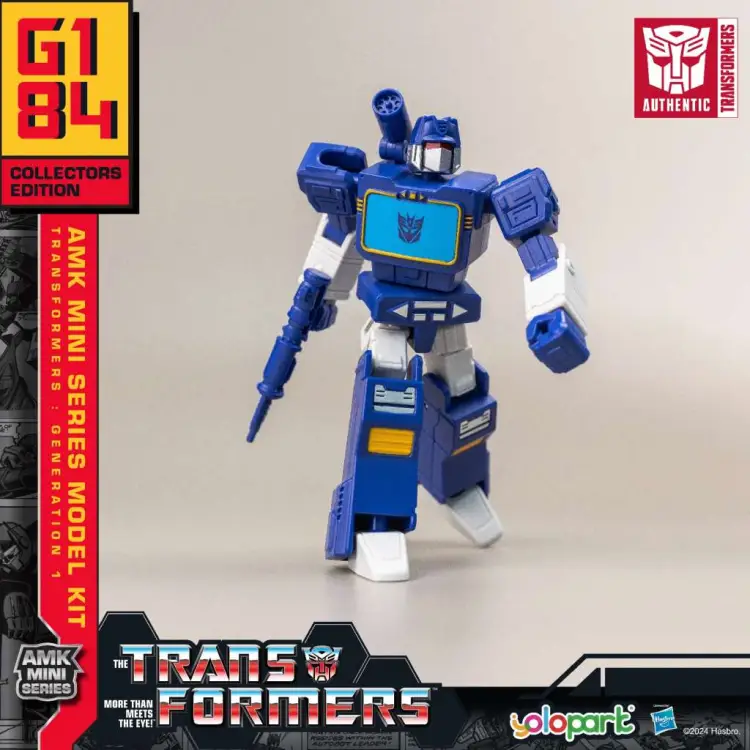 TRANSFORMERS GENERATION ONE - Soundwave - Zestaw modelarski 11 cm