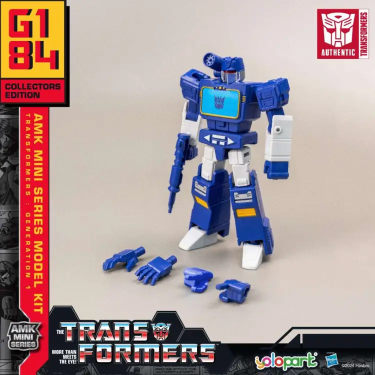 TRANSFORMERS GENERATION ONE - Soundwave - Zestaw modelarski 11 cm