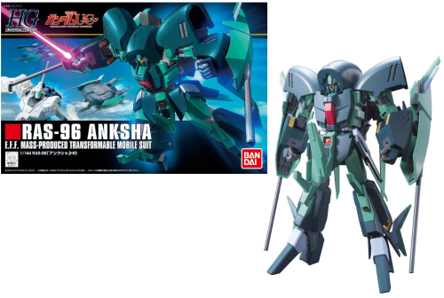 GUNDAM - 1/144 HGUC RAS-96 ANKSHA - Zestaw modelarski