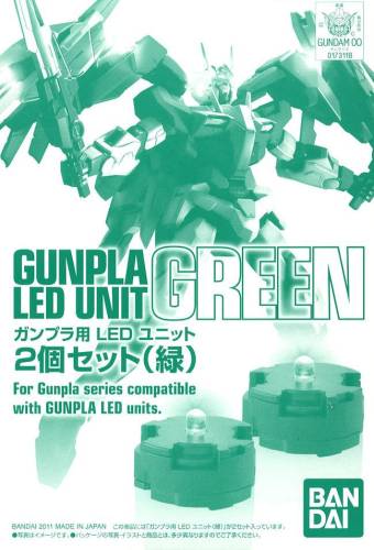 GUNDAM - MG Led Unit Green x2 - Akcesoria do modeli