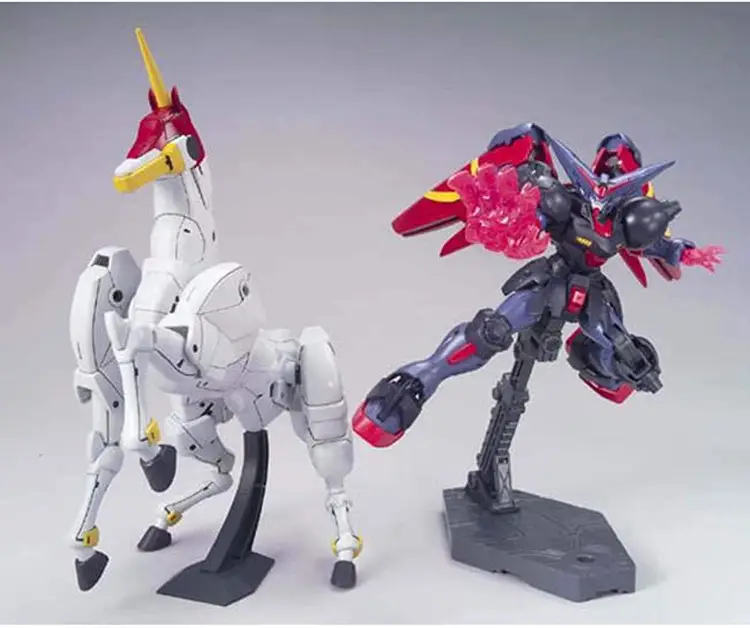 GUNDAM - 1/144 HGFC Master Gundam & Fuunsaiki - Zestaw modelarski 13 cm