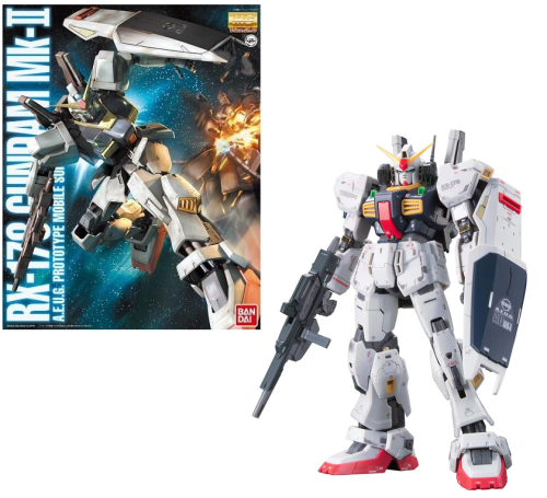 GUNDAM - Model Kit - Master Grade - Gundam Mk-II Ver. 2.0 - 18 CM