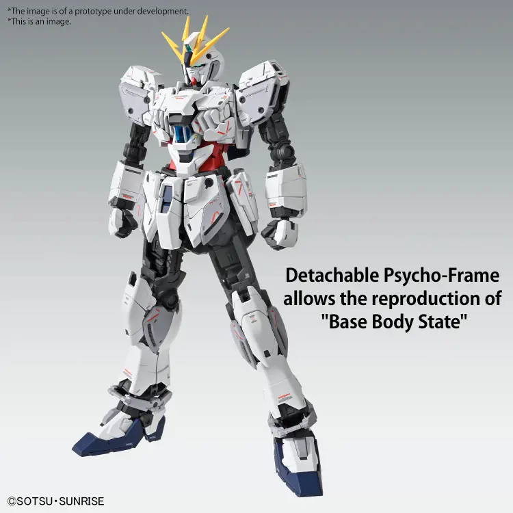 GUNDAM - MG 1/100 Narrative Gundam C-Packs Ver. Ka - Zestaw modelarski