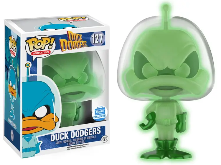 Funko POP! Duck Dodgers (Green Gamma) Glow in the Dark  #127