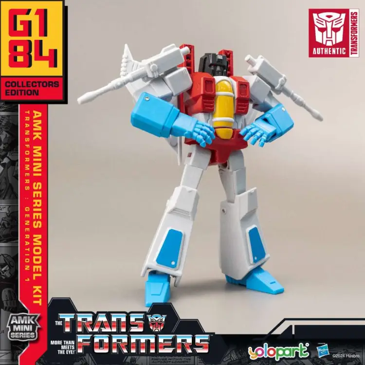TRANSFORMERS GENERATION ONE - Starscream - Zestaw modelarski 11 cm