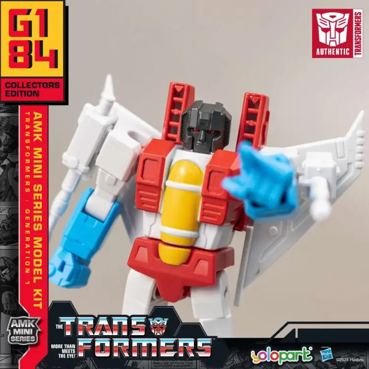 TRANSFORMERS GENERATION ONE - Starscream - Zestaw modelarski 11 cm