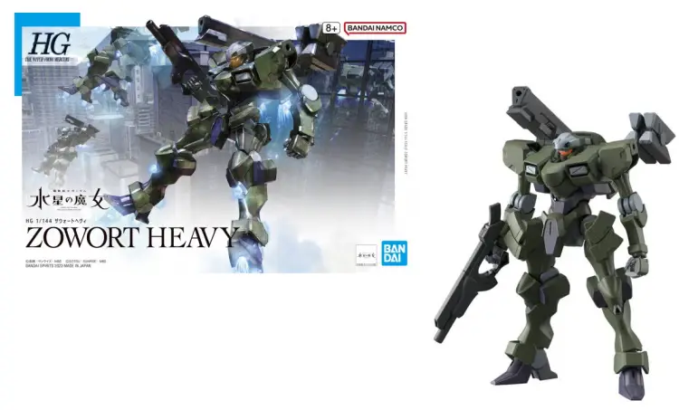 GUNDAM THE WITCH FROM MERCURY - HG 1/44 Zowort Heavy - Zestaw modelarski
