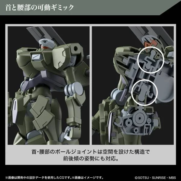 GUNDAM THE WITCH FROM MERCURY - HG 1/44 Zowort Heavy - Zestaw modelarski