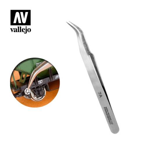 GUNDAM TOOLS - Bardzo cienka zakrzywiona pęseta