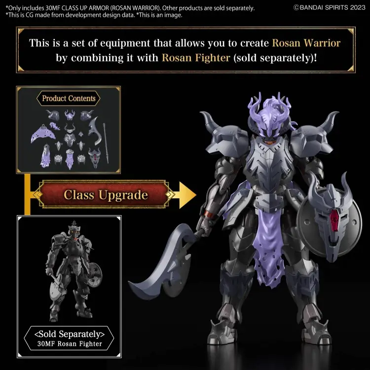 30MF - Class Up Armor (Rosan Warrior) - Zestaw modelarski