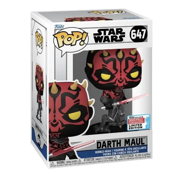 Funko POP! Star Wars - Darth Maul #647 (NYCC 2023 Exclusive)