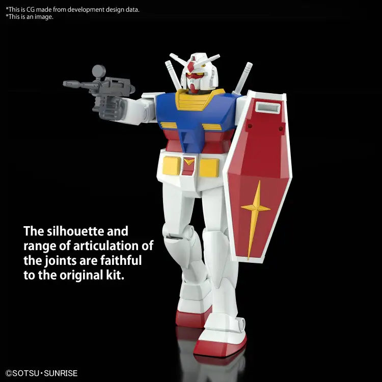 GUNDAM - Best Mecha Collec. 1/144 RX-78-2 Gundam (Odrodzenie) - Zestaw modelarski