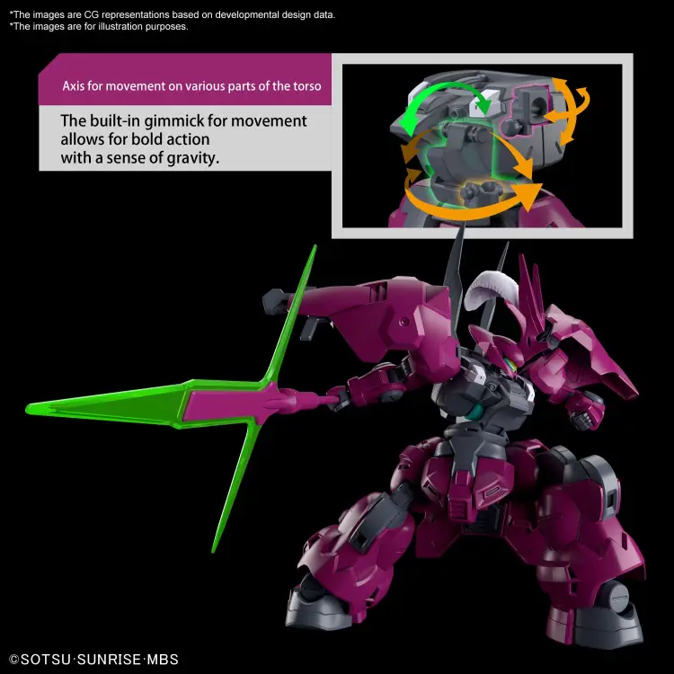 GUNDAM - HG 1/144 Guel's Dilanza - Zestaw modelarski