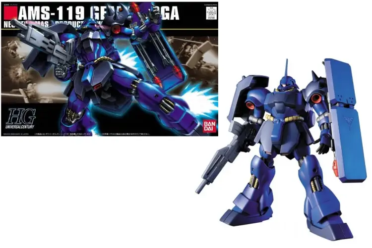 GUNDAM - HGUC 1/144 AMS-119 Geara Doga (Rezin Schneider) - Zestaw modelarski