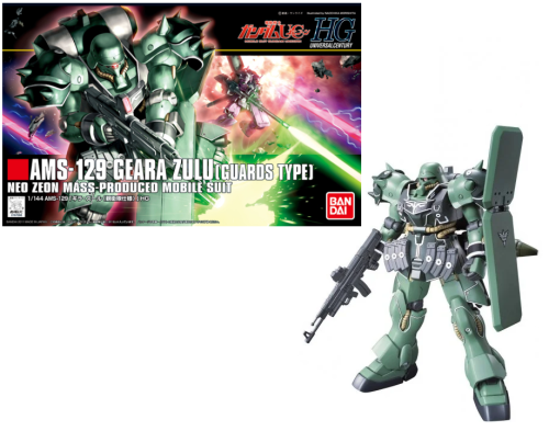 Bandai HGUC Gundam - Geara Zulu (Wersja Ochroniarza) - Zestaw Modelarski 1/144