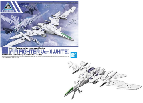 GUNDAM - 30MM 1/144 EVA Vehicle Air Fighter White - Zestaw modelarski