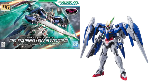 GUNDAM - HG 1/144 OO Raiser+Gn Sword II - Zestaw modelarski