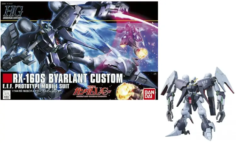Bandai Model Kit Gundam - Byarlant Custom - Zestaw modelarski HGUC 1/144