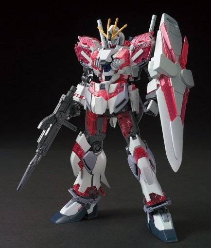 GUNDAM - HG 1/144 Narrative Gundam C-Packs - Zestaw modelarski 13 cm