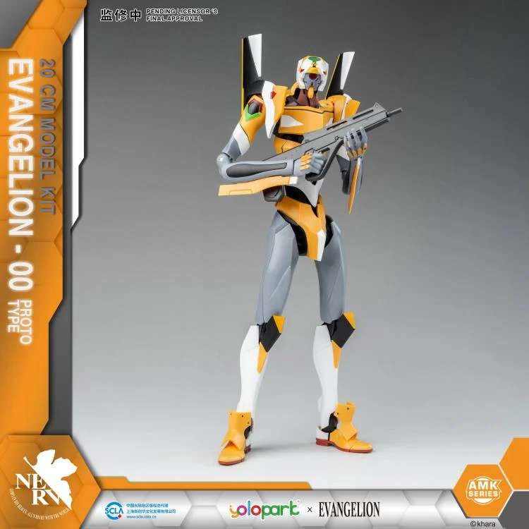 EVANGELION - Eva-00 Amk - Zestaw modelarski 20 cm