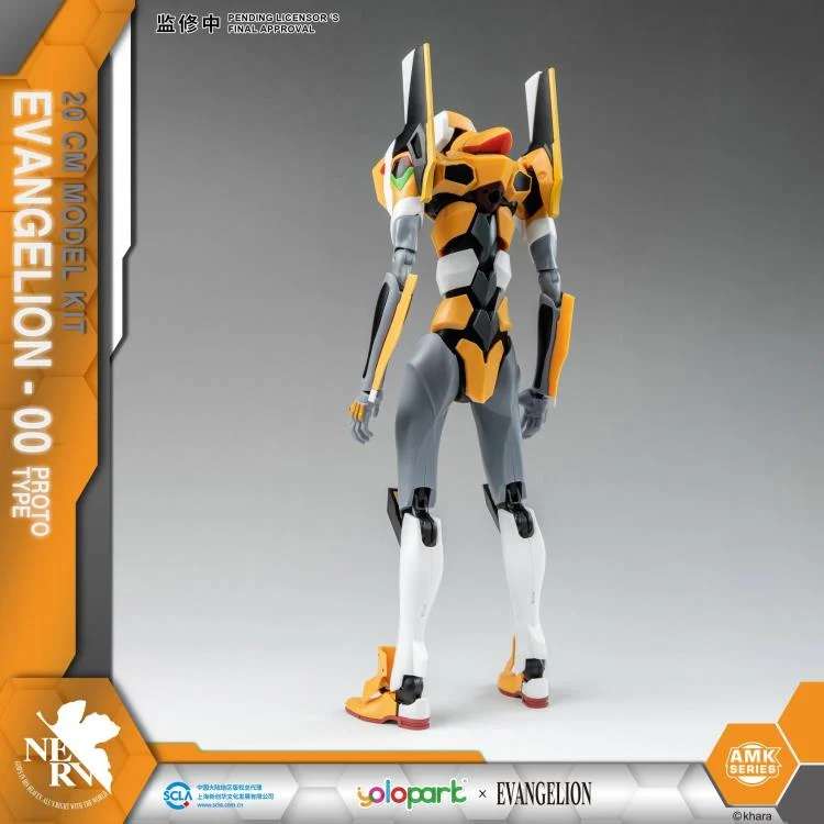 EVANGELION - Eva-00 Amk - Zestaw modelarski 20 cm