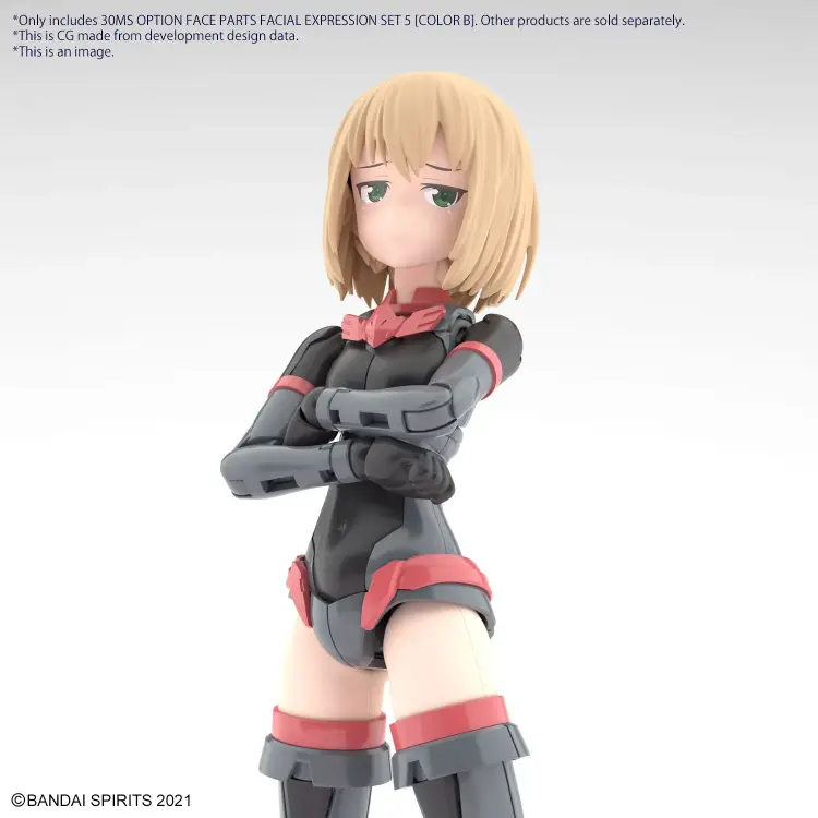Bandai 30MS - Zestaw Części Twarzy Mimika 5 Kolor B