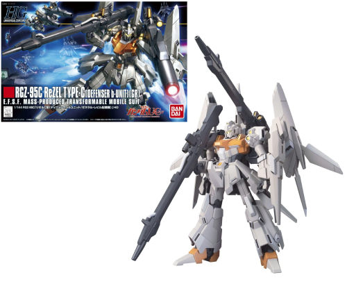 GUNDAM - 1/144 HGUC ReZEL TYPE-C ( Defenser b-Unit ) - Zestaw modelarski