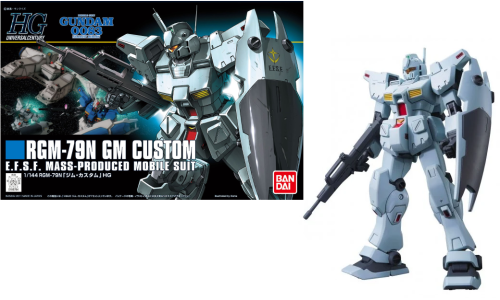 Bandai HGUC Gundam - GM Custom 1/144