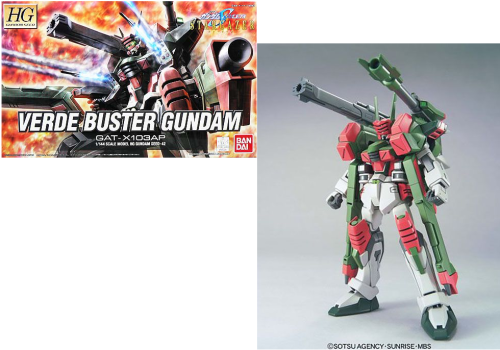 Bandai Model Kit Gundam - Verde Buster Gundam HG 1/144