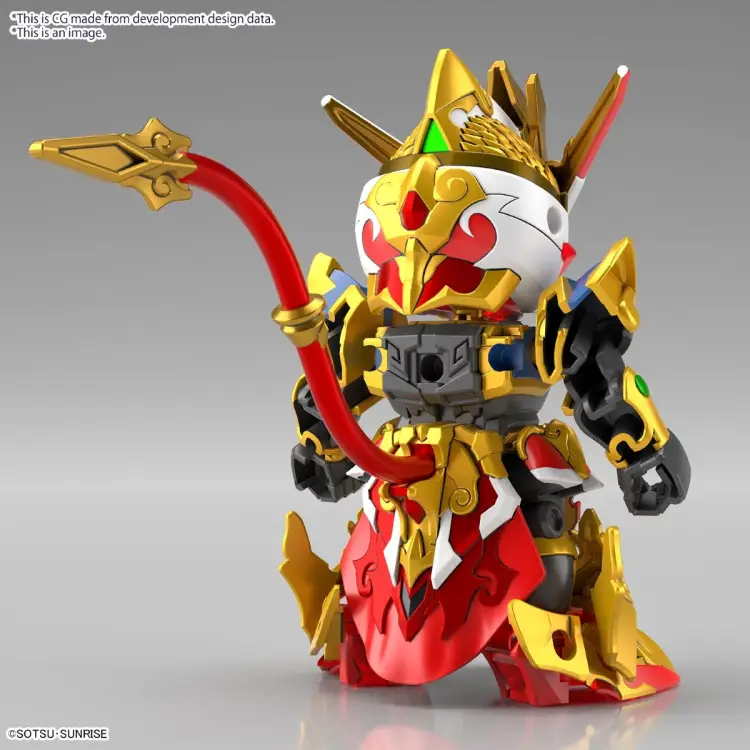 Bandai Gundam - SDW Heroes Revival of Heroes Wukong & Sanzang Gundam - Zestaw modelarski