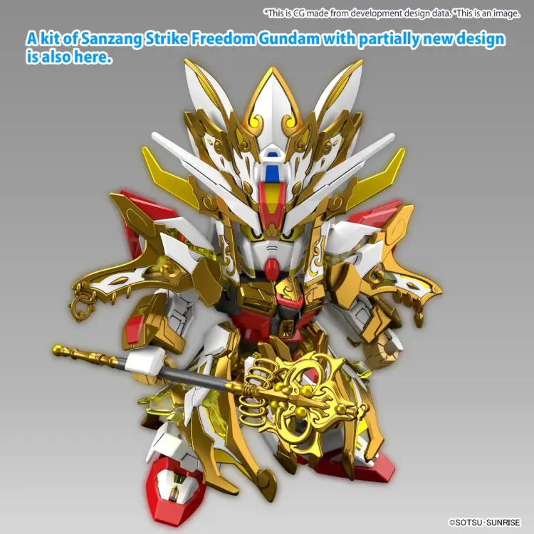 Bandai Gundam - SDW Heroes Revival of Heroes Wukong & Sanzang Gundam - Zestaw modelarski