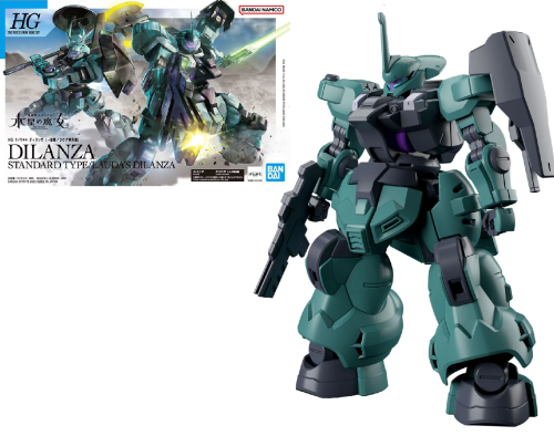 GUNDAM -HG 1/144 Dilanza Standard Type/Charac. Dilanza A - Zestaw modelarski