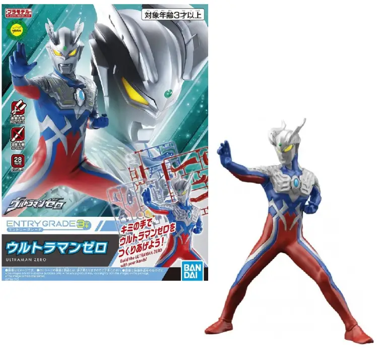 ULTRAMAN - Entry Grade Ultraman Zero - Zestaw modelarski REPROD
