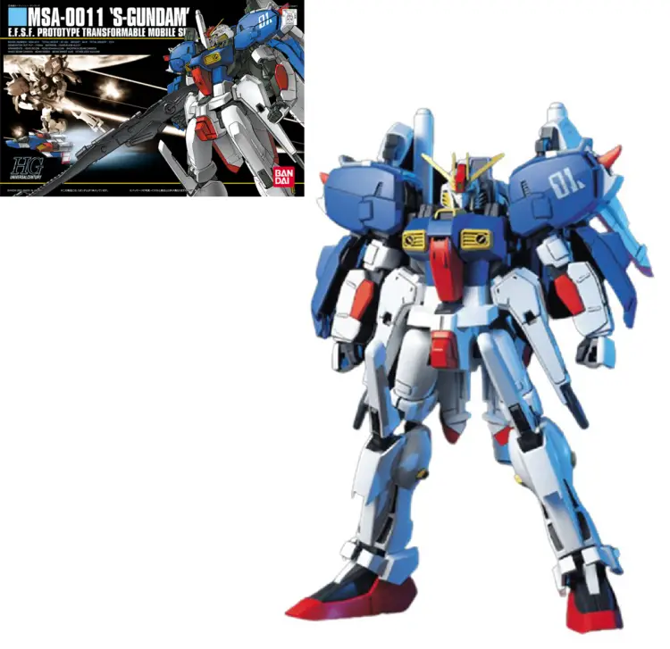 GUNDAM - HGUC 1/144 MSA-0011 "S-Gundam" - Zestaw modelarski
