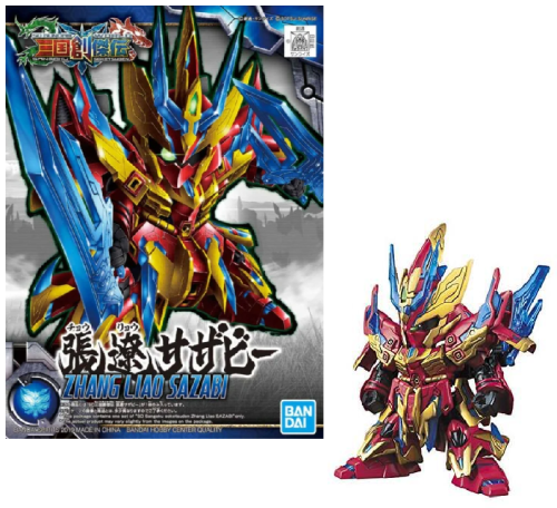 Bandai Model Kit Gundam - SD Sangoku Soketsuden Zhang Liao Sazabi #1