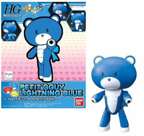GUNDAM - HGPG 1/144 Petit'gguy Lightning Blue - Zestaw modelarski 8 cm