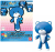 GUNDAM - HGPG 1/144 Petit'gguy Lightning Blue - Zestaw modelarski 8 cm