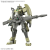 GUNDAM - HG 1/144 Chuchu's Demi Trainer - Zestaw modelarski