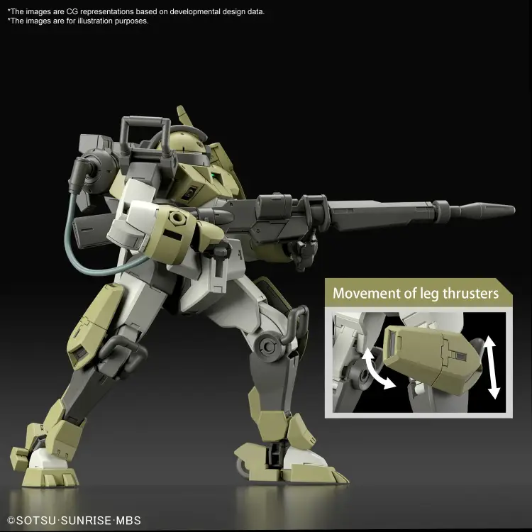GUNDAM - HG 1/144 Chuchu's Demi Trainer - Zestaw modelarski
