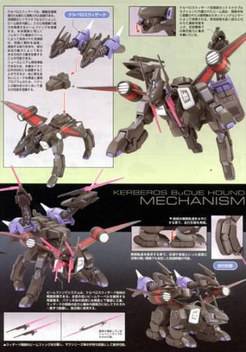 Bandai Gundam - Kerberos BuCue - HG 1/144 Stargazer TMF/A-802W2 Model Kit
