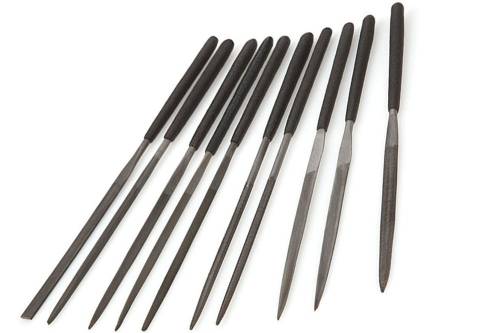 GUNDAM TOOLS - Zestaw pilników igłowych 10 szt.