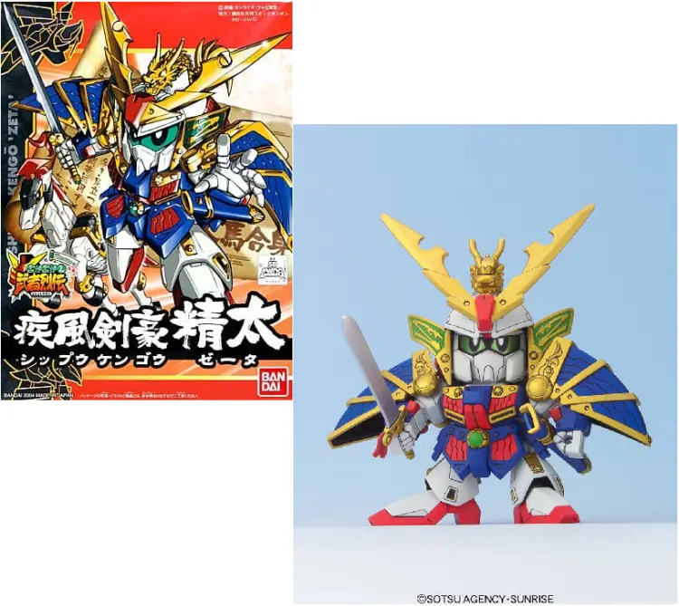 GUNDAM - BB271 Shippu Kengo Zeta - Zestaw modelarski