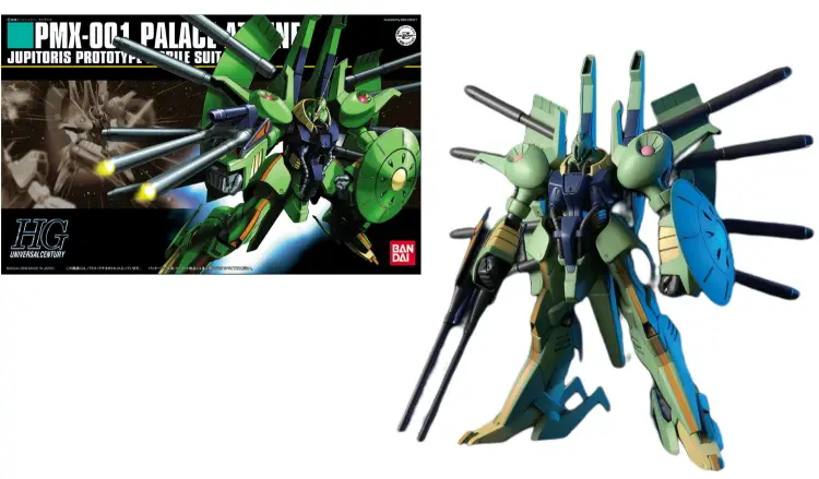 GUNDAM - 1/144 HGUC PALACE-ATHENE - Zestaw modelarski