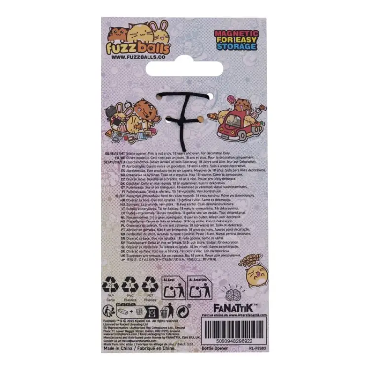 FUZZBALLS - Whisky - Otwieracz do butelek z limitowanej edycji