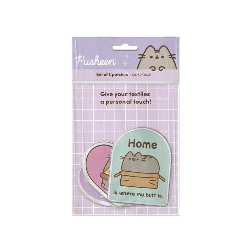 PUSHEEN - Zestaw 3 naprasowanek