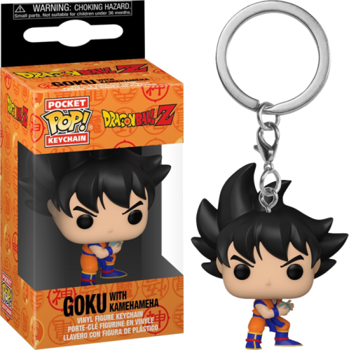 DRAGON BALL Z - Kieszonkowy brelok do kluczy - Goku z Kamehamehą