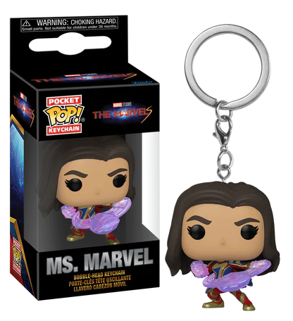 THE MARVELS - Kieszonkowe breloczki do kluczy - Miss Marvel
