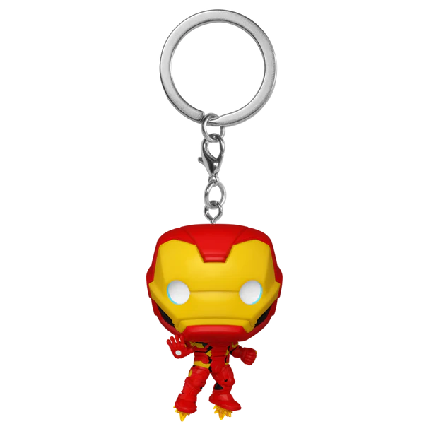 MARVEL NEW CLASSICS - Kieszonkowe breloki do kluczy - Iron Man