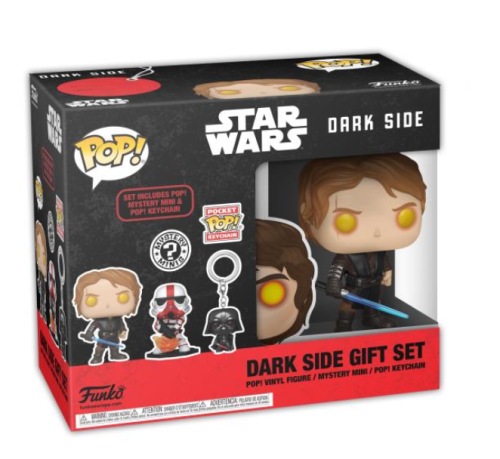 STAR WARS - Ekskluzywne pudełko - POP Anakin - Brelok do kluczy - Mystery Minis
