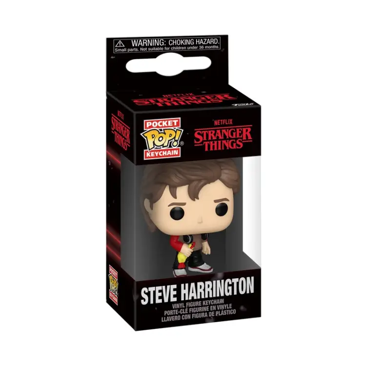 STRANGER THINGS S5 - Kieszonkowy brelok do kluczy - Steve Harrington
